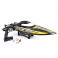 VECTOR SR80 BRUSHLESS BOAT (NO BATT)- BLACK/ORANGE