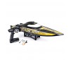 VECTOR SR80 BRUSHLESS BOAT (NO BATT)- BLACK/ORANGE