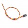 30CM 22AWG JR TWISTED SERVO WIRE