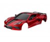 Painted Body, Chevrolet Corvette Stingray, complete (red)