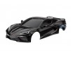 Body, Chevrolet Corvette Stingray, complete (black) (painted)