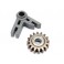 Gear, idler/ idler gear support/ bearing (pressed in)