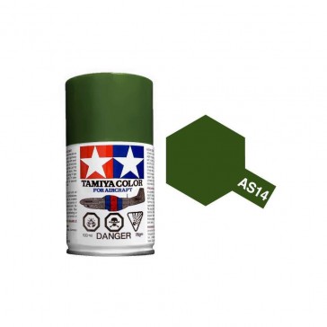 Acrylic Spray - AS14 Vert Olive USAF