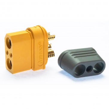 Connector : XT90I 2+2 with cap Female plug (1pcs)