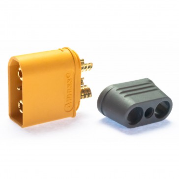 Connecteur : prise XT90I 2+2 avec capuchon Mâle (1pcs)