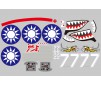 980mm P-40B - Decal Sheet