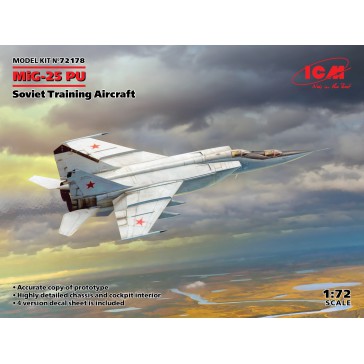 MiG-25PU. Soviet Training Airc.1/72