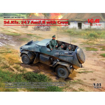 Sd.Kfz 247 Ausf B & crew 1/35