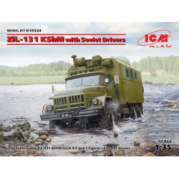 ZiL131 KShM with Soviet Driver 1/35