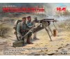 WWI German MG08 MG Team (2 Fig)1/35