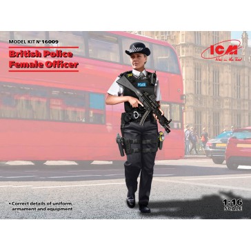 British Police Female Officer 1/16