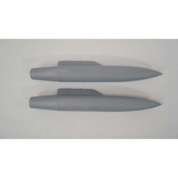 Dummy Wing Tanks: F-16 Falcon-Gray 80mm EDF