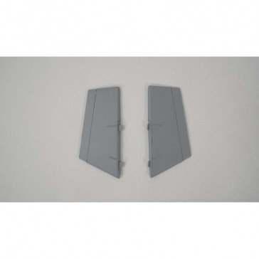 Ventral Fin Set: F-16 Falcon-Gray 80mm EDF