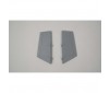 Ventral Fin Set: F-16 Falcon-Gray 80mm EDF