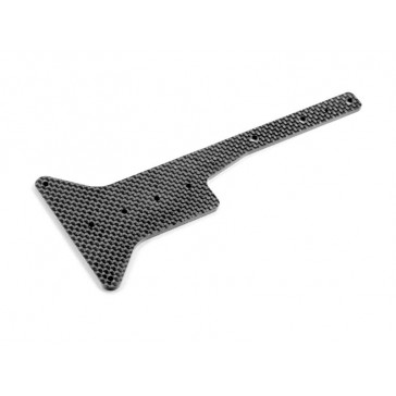 XT8'22 GRAPHITE CHASSIS STIFFENER - LONG