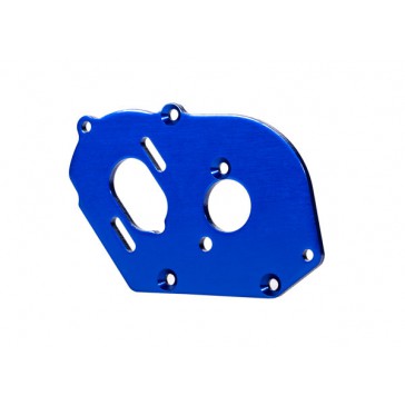 Plate, motor, blue (4mm thick) (aluminum)