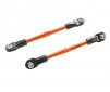 Turnbuckles aluminum (orange) toe links 59mm (2) requires wrench 5477