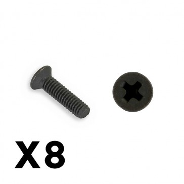 OUTBACK FURY COLUMN HEX SELF TAPPING 2.5X10MM SCREW(8)