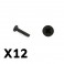 TRACER PAN HEAD SELF TAPPING SCREWS PBHO2*8MM