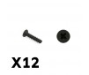 TRACER PAN HEAD SELF TAPPING SCREWS PBHO2*8MM