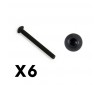 BUTTON HEAD HEX SCREW M3 X 30