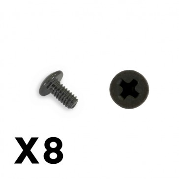 OUTBACK MINI 3.0 BUTTON HE AD METRIC HEX SCREW 2X4 (8PC)