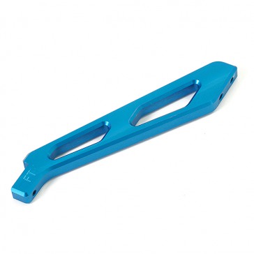 DR8 FRONT ALUMINIUM CNC CHASSIS BRACE - BLUE