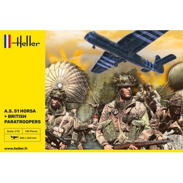 KIT A.S. 51 Horsa+ Paratrooper 1/72