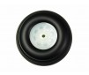 Rubber wheel Ø 72mm, Hub 4,1mm