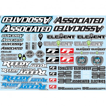 AE' BRANDING DECAL SHEET