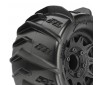 DUMONT 2.8" SAND TYRES RAID BLK 6X30 R/HEX 12MM WHEEL