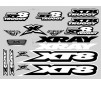 XT8 Sticker For Body White