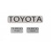 1987 Toyota Xtra Cab Metal Emblems