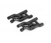 Suspension arms, black, front, heavy duty (2)