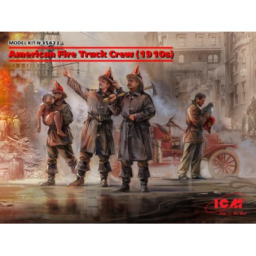 American Fire Truck Crew '10 1/35