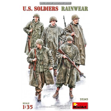 U.S. Soldiers (Rainwear) 1/35