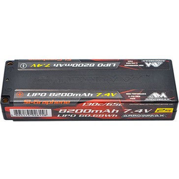 Lipo 8200mAh 2S TC 7.4V - 65/130C