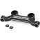 DISC.. DR10/SR10/RB10 Aluminum steering rack - Black