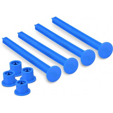 1/8th Off-Road-Tire Stick - 4 Tires Blue - 4pc