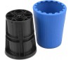 Exo 1/10th Shock Stand and Cup-Black-Blue