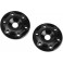 Finnisher - 1/8th Alloy Wing Button - Black