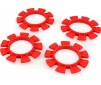 Satellite Tire Gluing Rubber Bands-Red