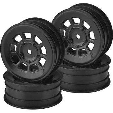 9 Shot-B6.1-YZ2-XB2-RB7-KC-KD 2.2 Fr Wheel Black-4