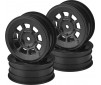 9 Shot-B6.1-YZ2-XB2-RB7-KC-KD 2.2 Fr Wheel Black-4