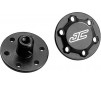 RC10 Finnisher Wing Buttons-Black