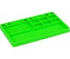 Parts Tray, Rubber Material - Green