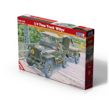 ¼ Ton Truck Willys             1/72