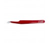 Slant Point Tweezers (Red)