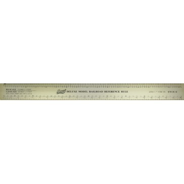 Model railroad ref. ruler