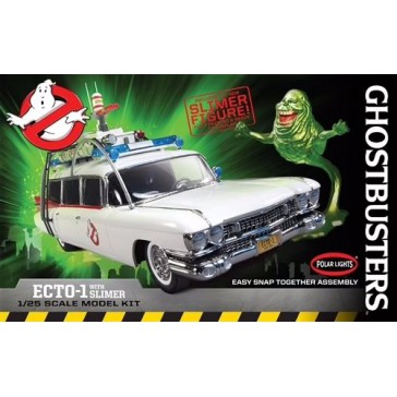 Ghostbusters Ecto-1 & Slim. Figure